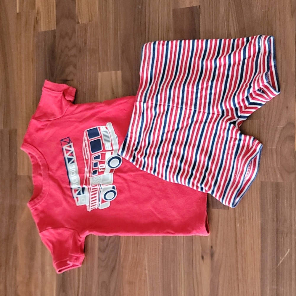 GAP Shorts Fire truck Pajamas